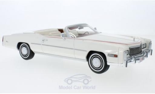 Modelauto Cadillac Eldorado Convertible Cabriolet Bicentennial wit 1976 1/18 BoS Models