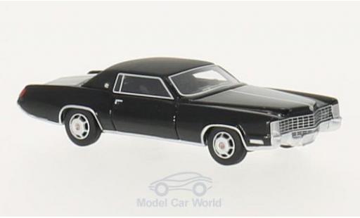 Modelauto Cadillac Eldorado Coupe zwart/mat-zwart 1968 1/87 BoS Models
