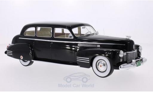 Modelauto Cadillac Fleetwood Sedan 75 Touring zwart 1941 1/87 BoS Models