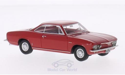 Modelauto Chevrolet Corvair Coupe Corsa rood 1965 1/43 BoS Models