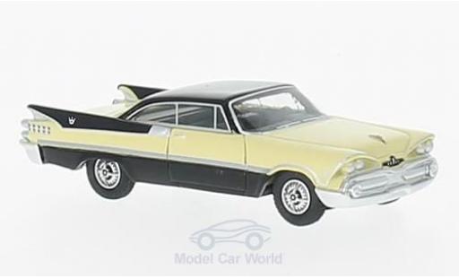 Modelauto Dodge Custom Royal Lancer Coupe beige/zwart 1959 1/87 BoS Models