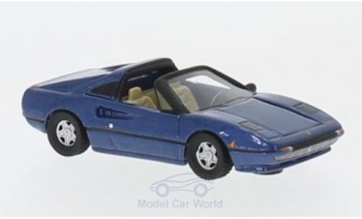 Modelauto Ferrari 308 GTS metallic blauw 1977 1/87 BoS Models