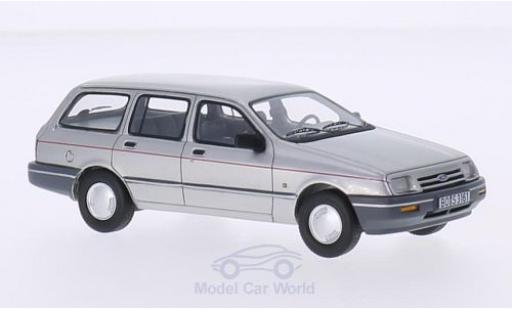 Modelauto Ford Sierra Turnier MKI grijs 1982 1/43 BoS Models