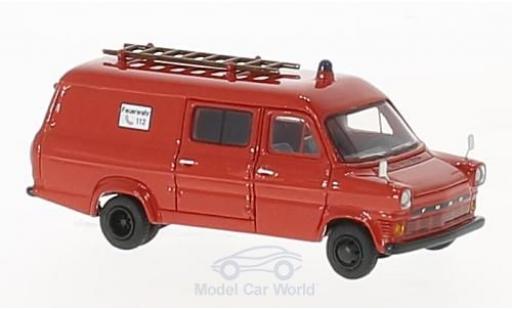 Modelauto Ford Transit Mk1 Mk. I Brandweer 1965 1/87 BoS Models