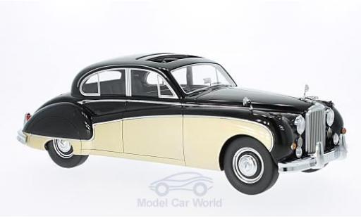 Modelauto Jaguar MK 9 VIII zwart/gold RHD 1957 1/18 BoS Models
