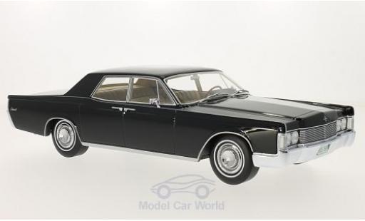 Modelauto Lincoln Continental 1968 zwart zonder Vitrine 1/18 BoS Models