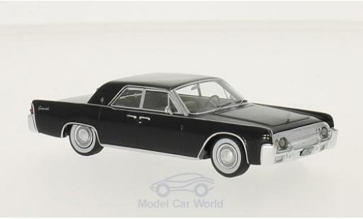 Modelauto Lincoln Continental 1961 Sedan 53A zwart zonder Vitrine 1/43 BoS Models