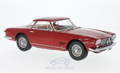 Modelauto Maserati 5000 GT Allemano rood 1960 1/18 BoS Models