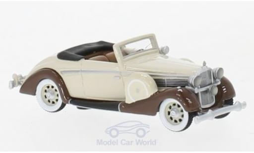 Modelauto Maybach SW SW38 38 Cabriolet Spohn beige/bruin 1937 1/87 BoS Models