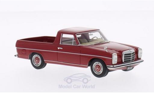 Modelauto Mercedes 220 Base D Binz (W115) Pick Up rood 1/43 BoS Models