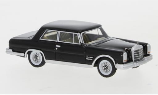 Modelauto Mercedes 600 Nallinger Coupe (W100) Coup&Atilde;&copy; zwart 1963 1/87 BoS Models