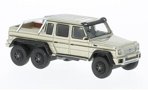 Modelauto Mercedes Classe G 6x6 AMG G 63 metallic beige 2013 1/87 BoS Models