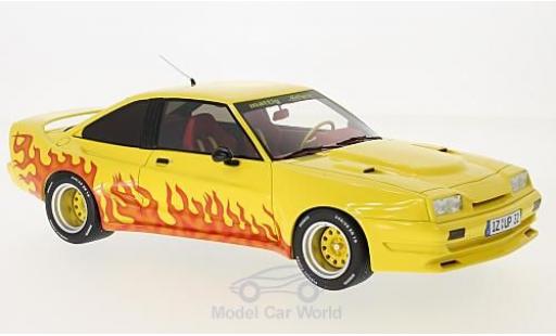 Modelauto Opel Manta B B matig geel/Dekor 1991 1/87 BoS Models