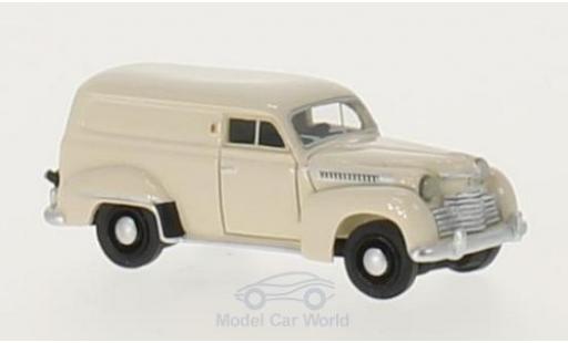 Modelauto Opel Olympia Base Bestelwagen beige 1951 1/87 BoS Models