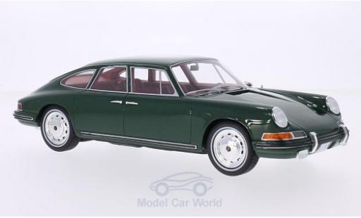 Modelauto Porsche 911 SC S Troutman & Barnes metallic groen 1967 1/18 BoS Models