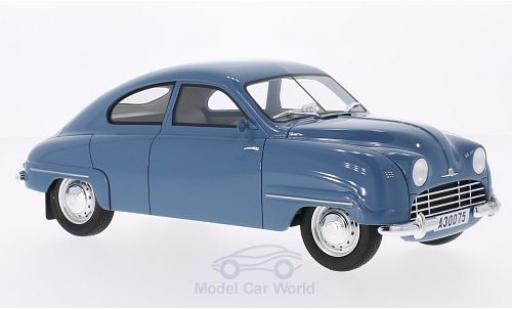 Modelauto Saab 92B Base blauw 1952 1/18 BoS Models