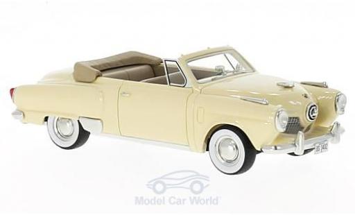 Modelauto Studebaker Champion Convertible Cabriolet beige 1951 1/43 BoS Models