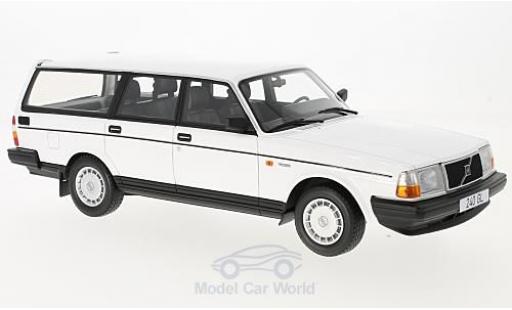 Modelauto Volvo 240 GL wit 1989 1/18 BoS Models