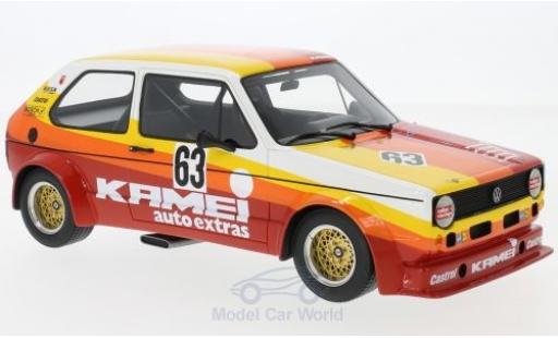 Modelauto Volkswagen Golf Base I Gr.2 No.63 Kamei 1000 Km N&Atilde;&frac14;rburgring 1977 B.Renneisen/W.Wolf 1/18 BoS Models