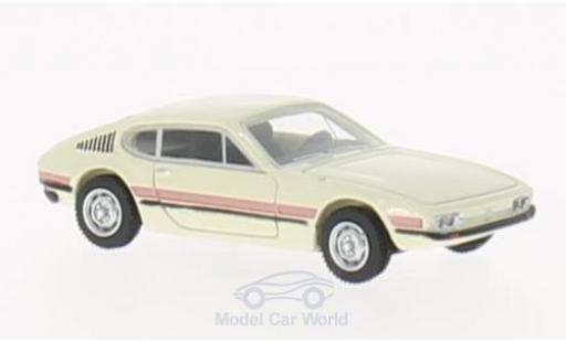 Modelauto Volkswagen SP2 Base beige/Dekor 1972 1/87 BoS Models
