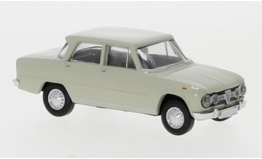 Modelauto Alfa Romeo Giulia 1600 grijs 1962 1/87 Brekina
