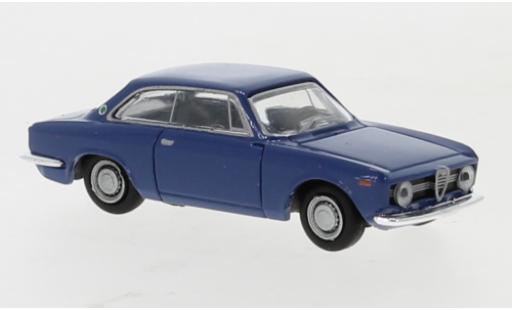 Modelauto Alfa Romeo Giulia sprint gt blauw 1974 1/87 Brekina