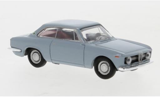 Modelauto Alfa Romeo Giulia sprint gt grijs 1974 1/87 Brekina