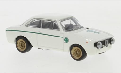 Modelauto Alfa Romeo Giulia sprint gta A 1300 wit 1965 1/87 Brekina