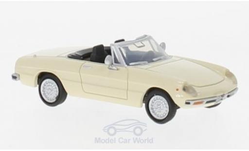 Modelauto Alfa Romeo Spider Duetto 2000 Fastback beige 1/87 Brekina