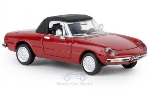 Modelauto Alfa Romeo Spider Duetto duetto rood 1969 gesloten TD 1/87 Brekina