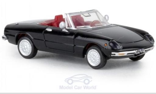 Modelauto Alfa Romeo Spider Duetto duetto zwart 1969 TD 1/87 Brekina