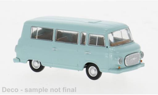 Modelauto Barkas B 1000 minibus Bus grijs 1962 1/87 Brekina