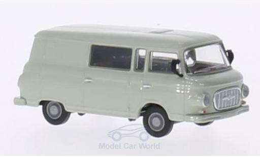 Modelauto Barkas B 1000 minibus Halbbus grijs 1/87 Brekina