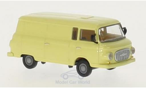 Modelauto Barkas B 1000 fourgon bestelwagen beige 1/87 Brekina