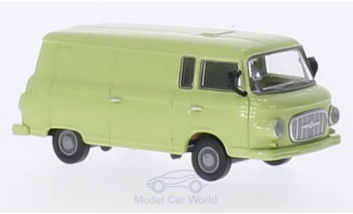 Modelauto Barkas B 1000 fourgon bestelwagen groen 1/87 Brekina
