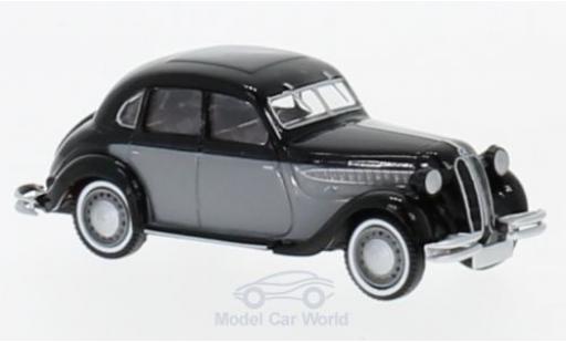 Modelauto Bmw 326 berline zwart/grijs 1/87 Brekina