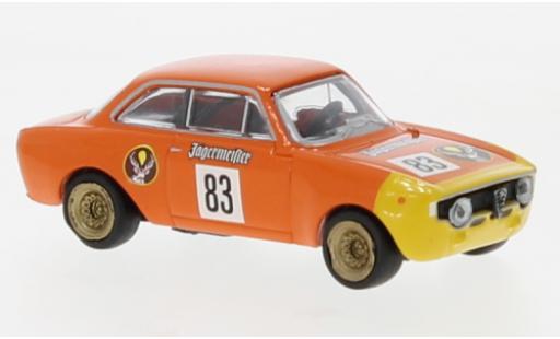 Modelauto Alfa Romeo Giulia sprint gta A 1300 J&Atilde;&curren;germeister 1971 1/87 Brekina
