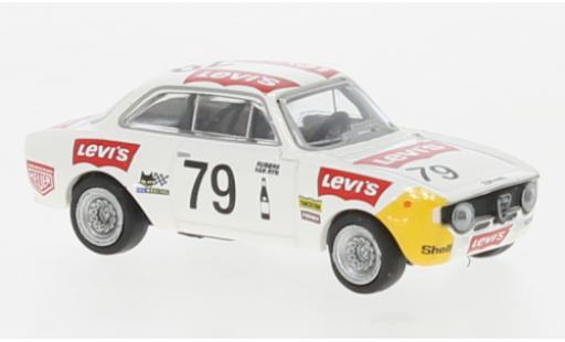 Modelauto Alfa Romeo Giulia sprint gta A 1300 Levis 1971 1/87 Brekina