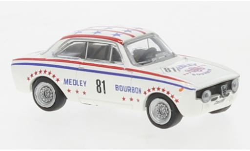 Modelauto Alfa Romeo Giulia sprint gta A 1300 Medley Bourbon 1971 1/87 Brekina