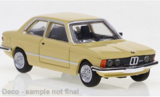 Modelauto Bmw 323 coupe i beige 1975 1/87 Brekina