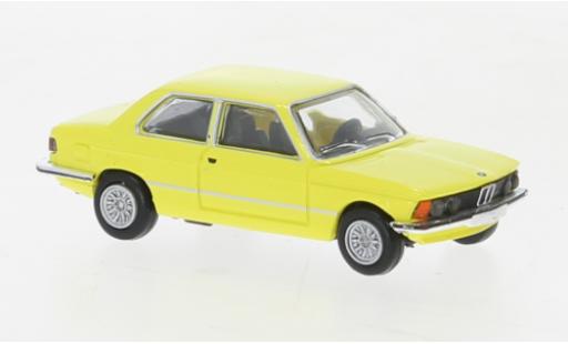 Modelauto Bmw 323 coupe i geel clair 1975 1/87 Brekina