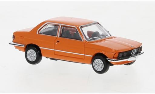 Modelauto Bmw 323 coupe i oranje 1975 1/87 Brekina
