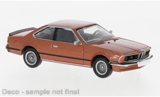 Modelauto Bmw 635 CSi metallic oranje 1977 1/87 Brekina