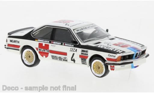 Modelauto Bmw 635 CSi No.4 W&Atilde;&frac14;rth 1984 1/87 Brekina