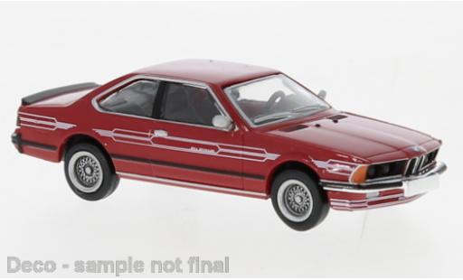 Modelauto Bmw 635 CSi rood Alpina 1977 1/87 Brekina