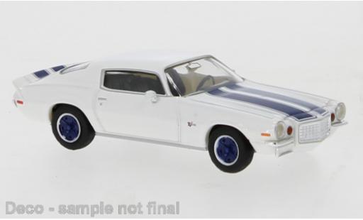 Modelauto Chevrolet Camaro Z28 Z 28 wit/blauw 1966 1/87 Brekina