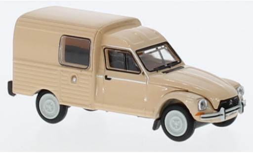 Modelauto Citroen Acadiane Fourgonnette beige 1976 1/87 Brekina