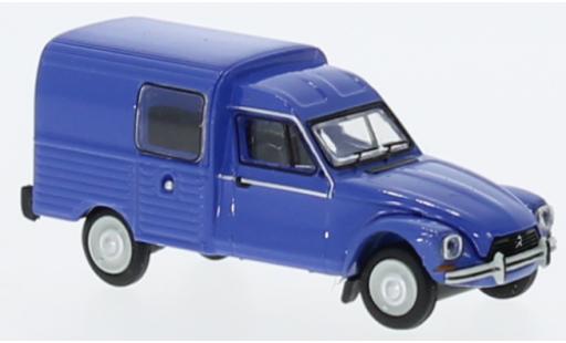 Modelauto Citroen Acadiane Fourgonnette blauw 1976 1/87 Brekina