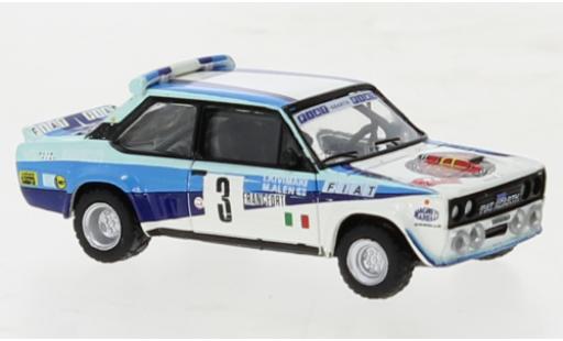 Modelauto Fiat 131 Abarth No.3 1980 1/87 Brekina