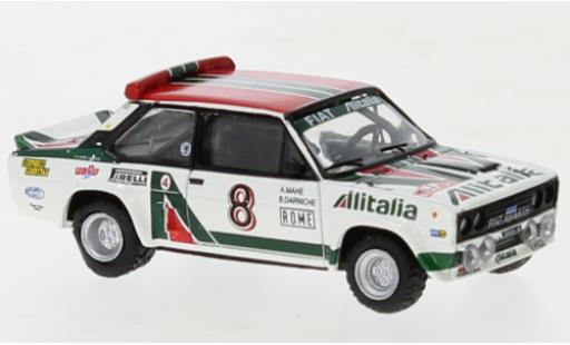 Modelauto Fiat 131 Abarth No.8 Alitalia 1978 1/87 Brekina